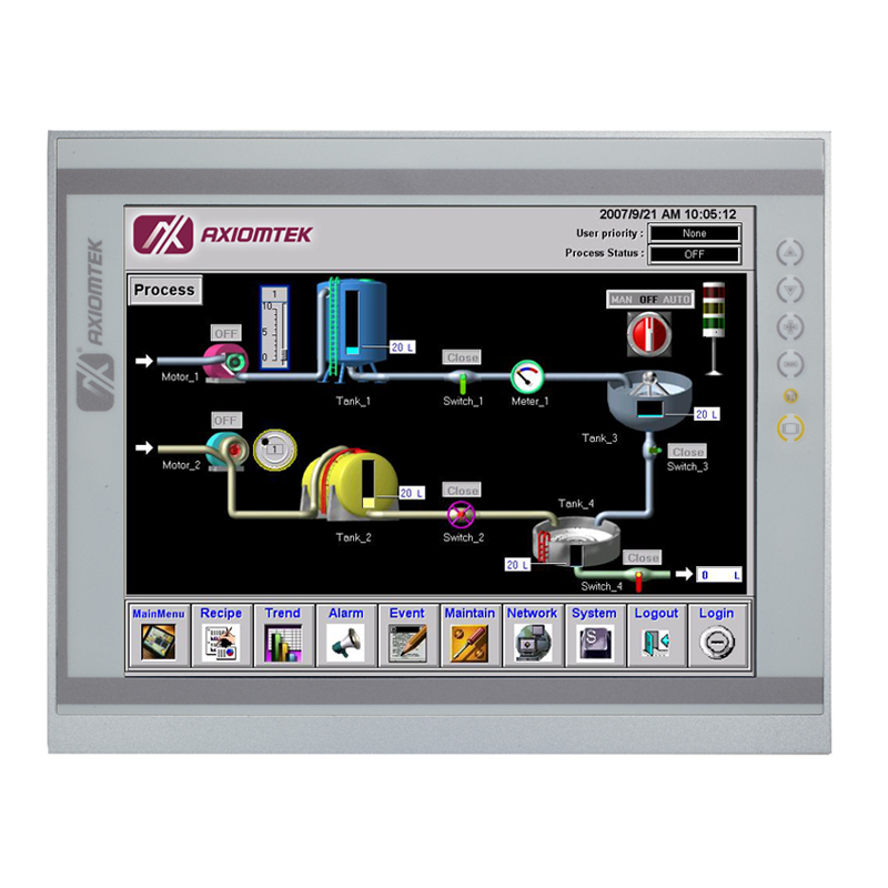 Máy tính công nghiệp màn hình cảm ứng: P1157S-881